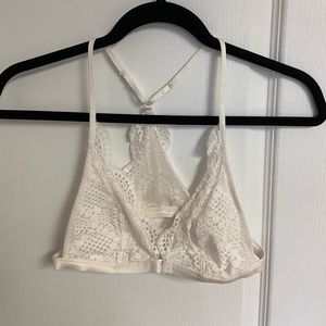 2 for 20 Victoria Secret white/cream Bralette L